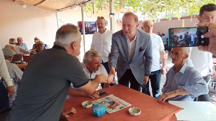 İYİ Parti Tokat  İl Başkanı Ömer Sağol ilçe gezilerine devam ediyor