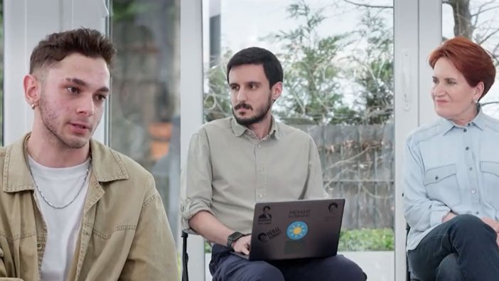 Üniversiteli gençten Meral Akşener’e, "Ülkeyi bu durumdan kurtarmak bizim görevimiz"