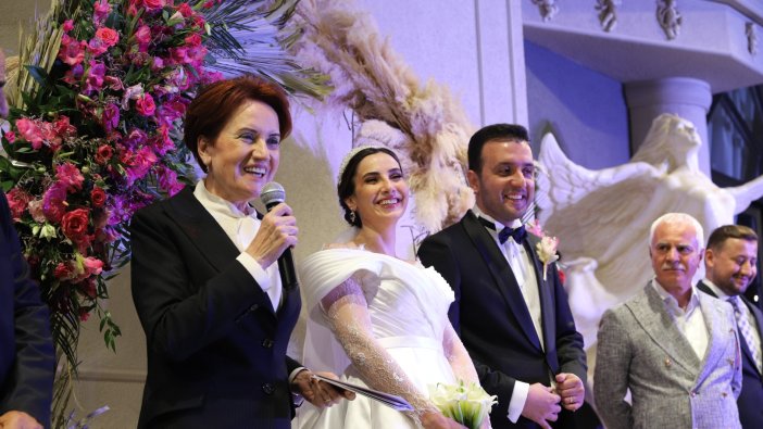 Meral Akşener nikah şahidi oldu