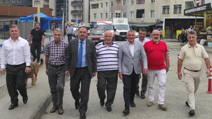 İYİ Parti Trabzon Milletvekili Hüseyin Örs'ten Maçka ziyareti