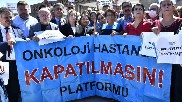 İYİ Parti'den Ankara Onkoloji Hastanesi’nin kapatılmasına tepki!