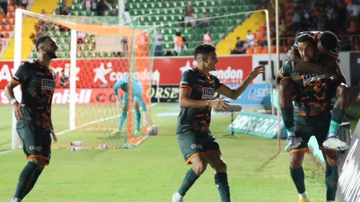 Alanyaspor'un yüzü 4 maç sonra güldü