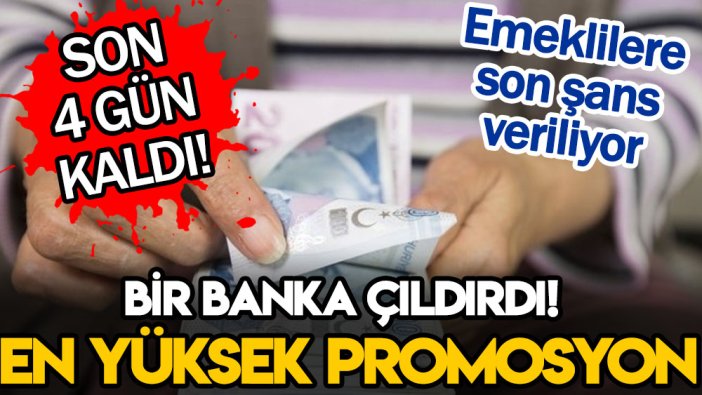O banka çıldırdı! Emekliye en yüksek maaş promosyonu verecekler