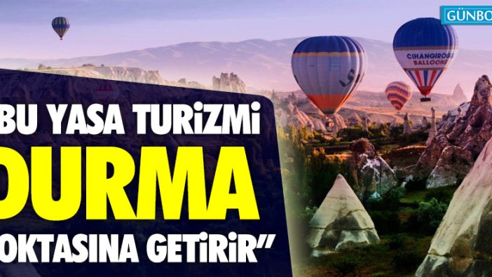 Türkkan:"Bu yasa durma noktasına getirir"