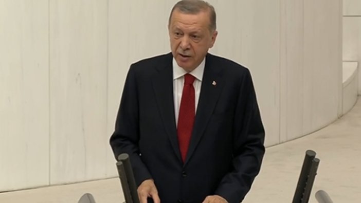 TBMM 27. Dönem 6. Yasama yılı açıldı! Erdoğan'dan açıklamlar