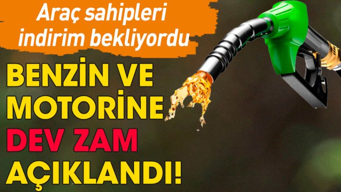 Depoları doldurun: Motorin ve benzine dev zam açıklandı... İşte tarih ve yeni fiyatlar