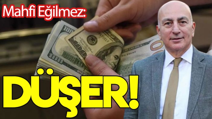 Mahfi Eğilmez: Düşer!