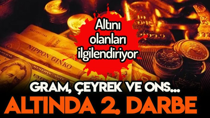 Altını olanlar dikkat: Altında ikinci darbe hazırlığı basına sızdı