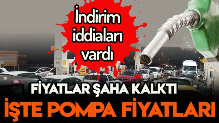 İndirim söylentileri vardı: Fiyatlar şaha kalktı... İşte güncel benzin ve motorin fiyatları