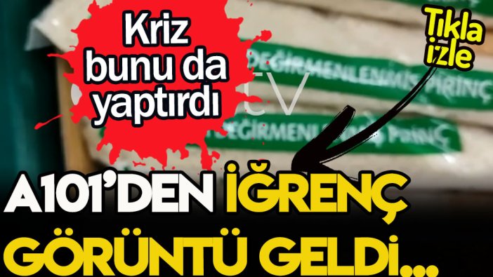 A101 markette akıllara durgunluk veren görüntü: İşte satın aldığımız ürünler bunlar...