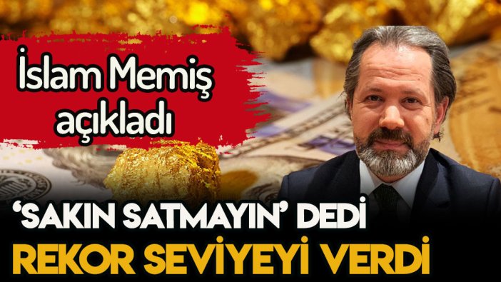 İslam Memiş, 'Elinizdekini satmayın' dedi, ağızları açık bırakan seviyeyi paylaştı