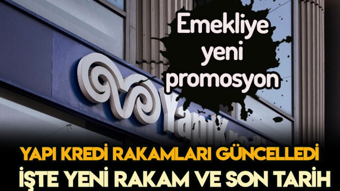 Yapı Kredi'den emekliye sürpriz... Kasımda yeni promosyon geldi: Rekor ücret ve son tarih