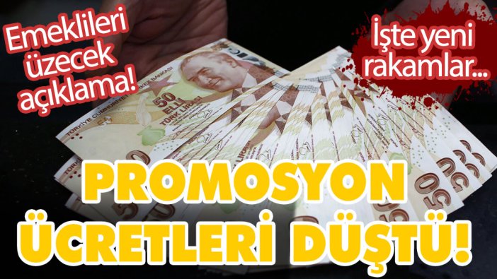 Promosyonda emekliyi üzen haber: O banka rakamları düşürdü... İşte yeni ücret