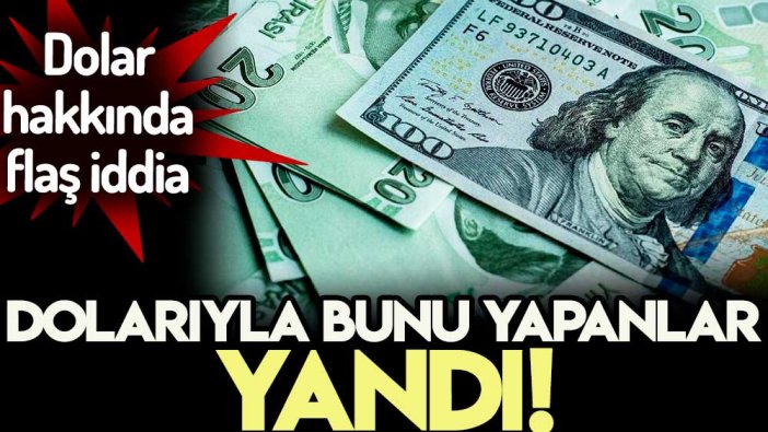 Dolarıyla bunu yapanlar yandı: İşte Barış Soydan'ın flaş dolar iddiası