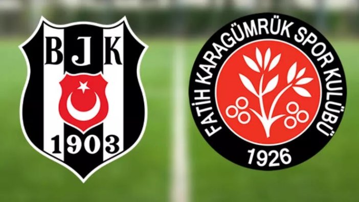 Beşiktaş ile Karagümrük hazırlık maçında karşı karşıya geldi