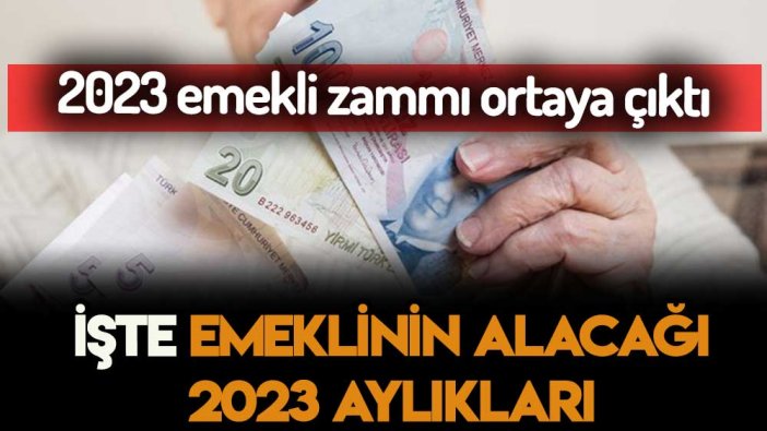 2023'de emekli maaşı ne kadar olacak sorusu yanıt buldu! İşte hesaplanan yeni aylıklar