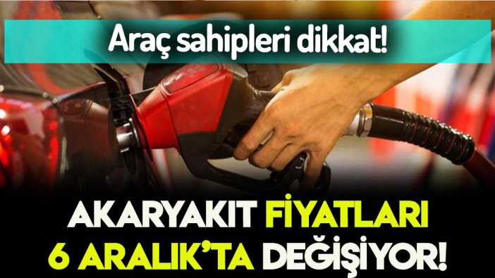 Araç sahipleri dikkat! Akaryakıt fiyatları salı günü değişiyor... İşte benzin ve motorinde yeni tarife