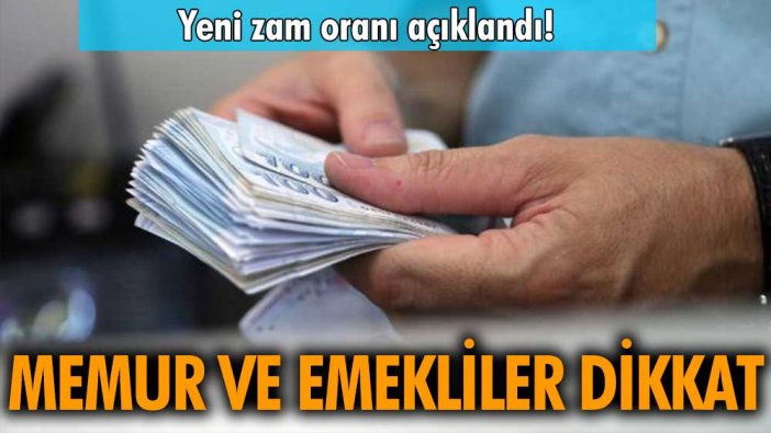 Memur ve emeklilerin dikkatine! Yeni yılda alacakları zam açıklandı. İşte en düşük memur maaşı