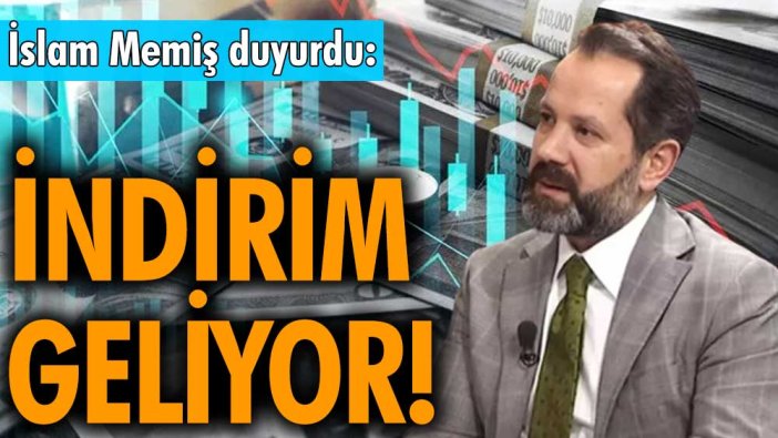 İslam Memiş duyurdu: İndirim geliyor!