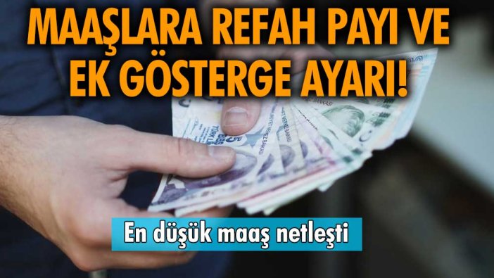 Bütün emekliler dikkat! Maaşlara refah payı ve ek gösterge ayarı!  En düşük maaş netleşti