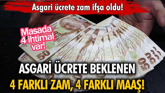 Asgari ücrette olası zamlar hesaplandı: İşte açıklanması muhtemel 4 farklı maaş
