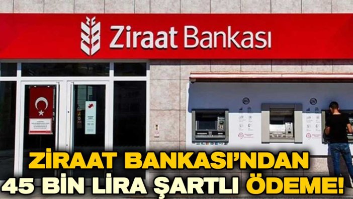 Ziraat hesabı olanları kapsıyor... Başvuranlara seçim öncesi 45 bin lira şartlı ödeme geldi