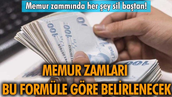 Memur maaşları ne kadar olacak? Memur zamları bu formüle göre belirlenecek!