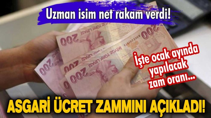 Uzman isim net rakam verdi! 2023 asgari ücret zammını açıkladı! İşte ocak ayında yapılacak zam oranı