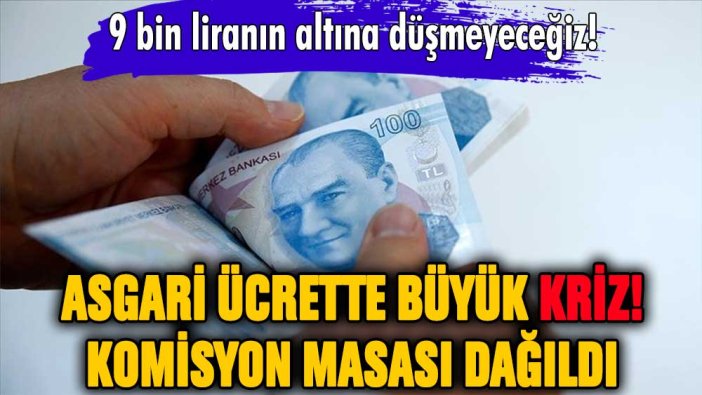 Asgari ücrette masa dağıldı: Türk-İş Genel Sekreteri çıkan krizi açıkladı