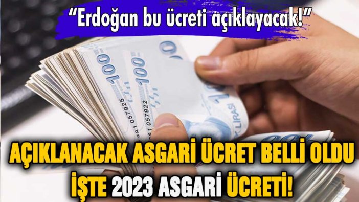 Yarın açıklanacak asgari ücret belli oldu: İşte Erdoğan'ın duyuracağı rakam!