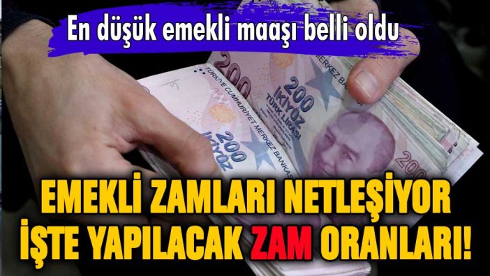 Emekli bulmacası çözülüyor: Emekli zammı ne kadar olacak? En düşük emekli maaşı ne olacak?