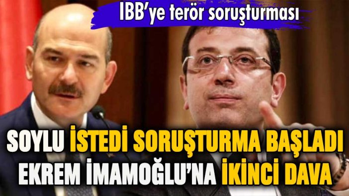 İBB'ye terör soruşturması: Ekrem İmamoğlu'na ikinci dava!