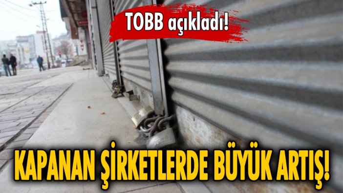 2022 yılında kapanan şirketlerde büyük artış!