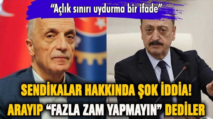 Vedat Bilgin'den şok itiraf: Arayıp çok zam yapmayın dediler!