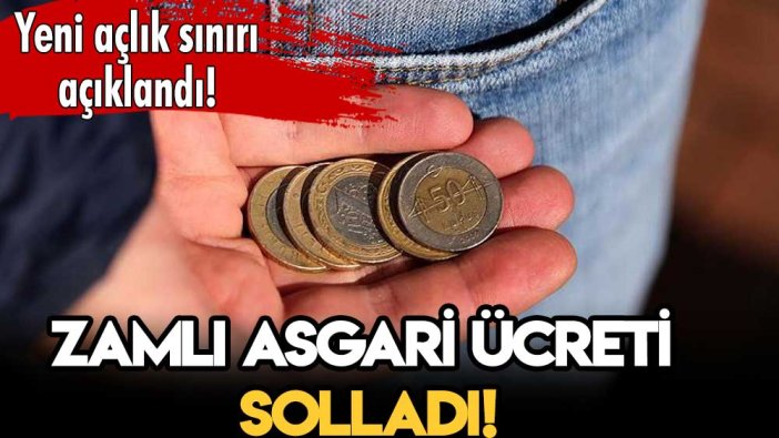 Yeni açlık sınırı açıklandı: Zamlı asgari ücretin de üzerinde!