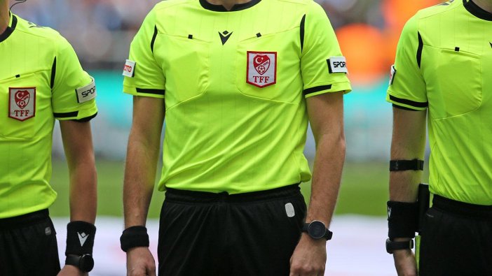 Süper Lig 16. haftanın hakemleri belirlendi