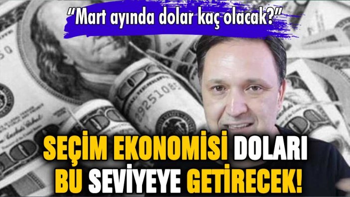 Selçuk Geçer açıkladı: Mart'a kadar dolar bu seviyeye çıkacak!