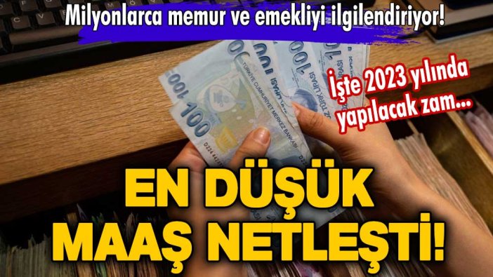 SSK, Bağ-Kur ve milyonları ilgilendiriyor! En düşük maaş netleşti! İşte 2023 yılında yapılacak zam