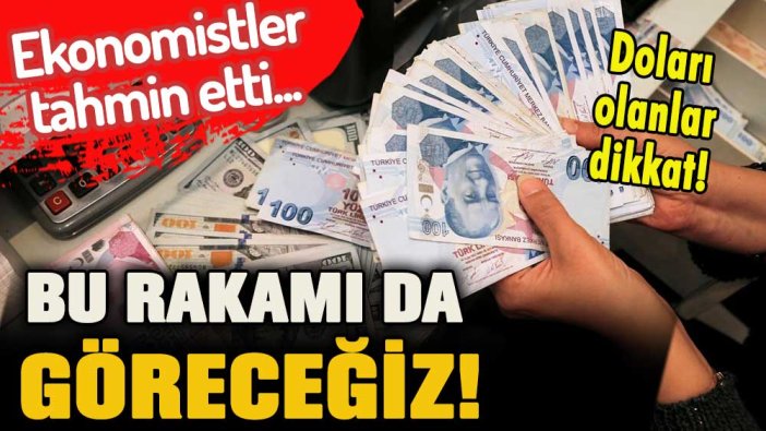 2023 sonu dolar kuru tahmin edildi: Bu rakamı da göreceğiz