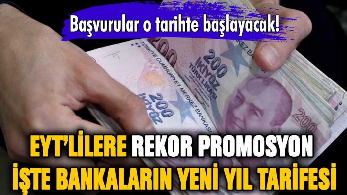 EYT'liler emekli promosyonu alacak mı? Promosyon ödemeleri yeni yılda ne kadar olacak?