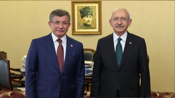 Davutoğlu Kılıçdaroğlu’nu ziyaret etti