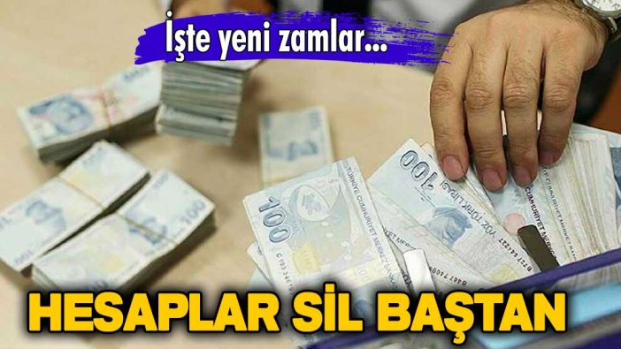 Memur maaşlarında hesaplar sil baştan! İşte yeni zamlar...