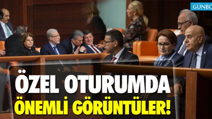 15 Temmuz özel oturumuna Akşener ve Davutoğlu da katıldı!