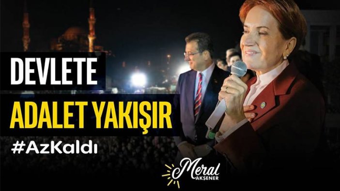 İYİ Parti seçim videosunu yayınladı! ''Devlete Adalet Yakışır''