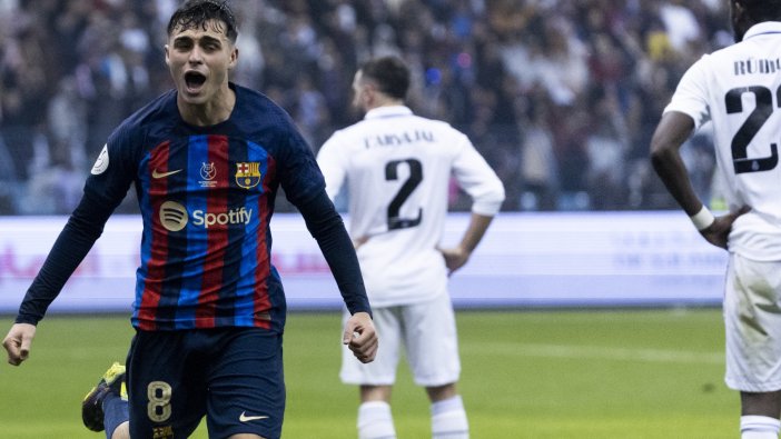 Barcelona Real Madrid'i ezip geçti! Gavi yıldızlaştı