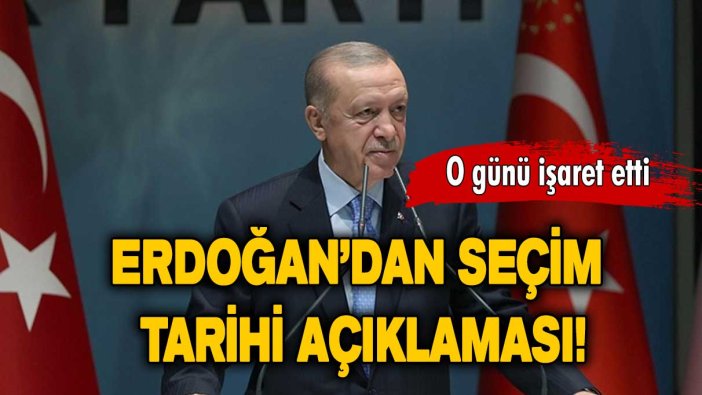 Erdoğan'dan seçimler için 14 Mayıs mesajı!