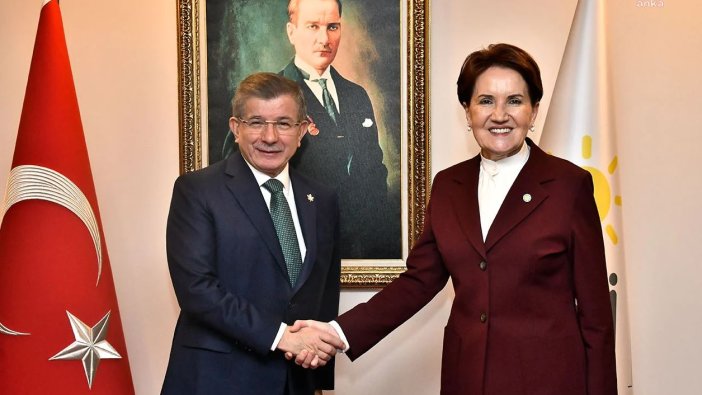 İYİ Parti Genel Başkanı Meral Akşener Ahmet Davutoğlu’nu ziyaret etti!