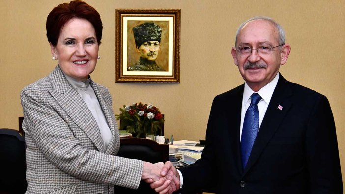 İYİ Parti Genel Başkanı Meral Akşener Kılıçdaroğlu’nu ziyaret etti!