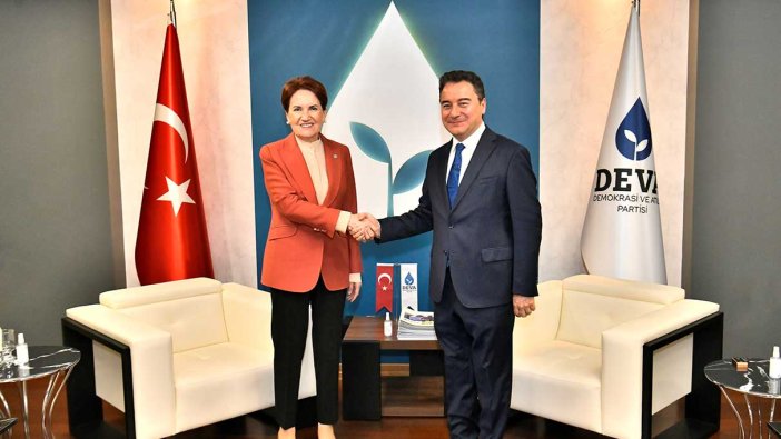 Liderler turu tamamlandı! Meral Akşener'den Babacan'a ziyaret