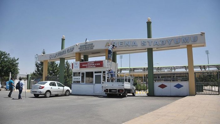 Şanlıurfa'daki stadın adı '11 Nisan' oldu